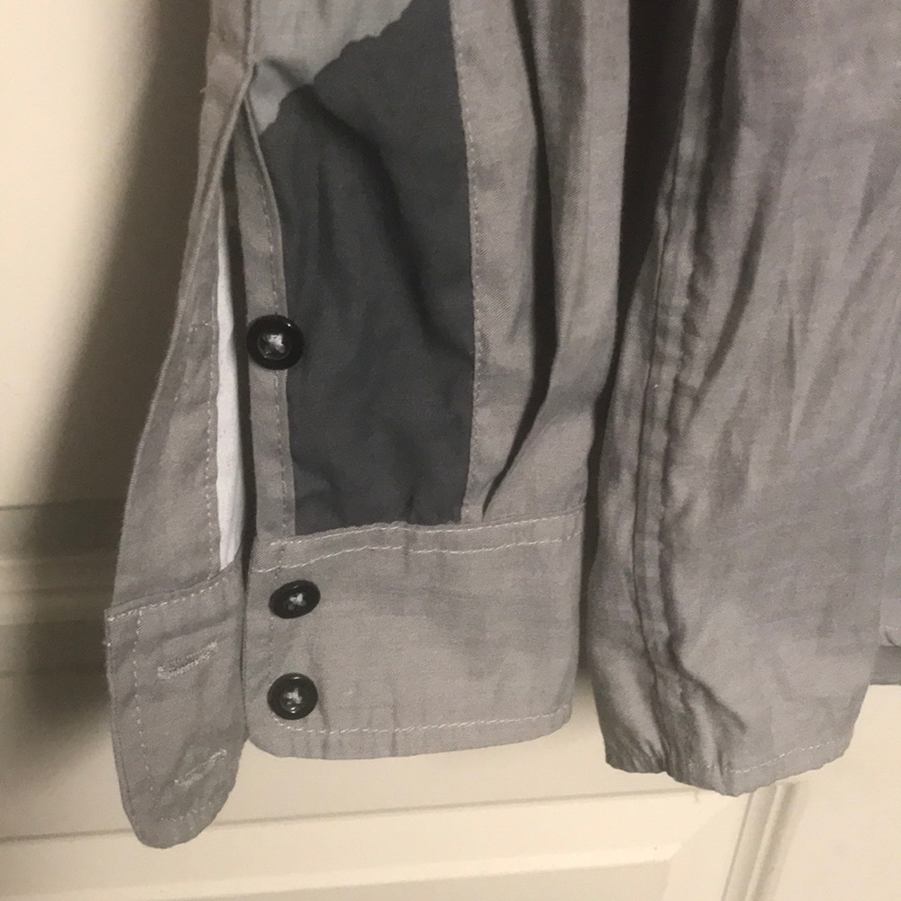 Vivint men shirt size Large button up (9772#)